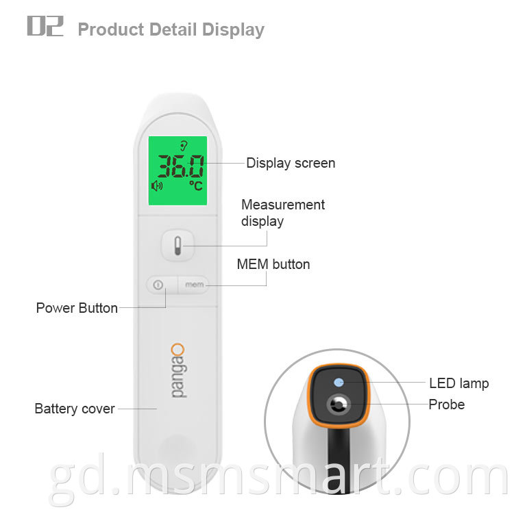 Forehead IR Thermometer